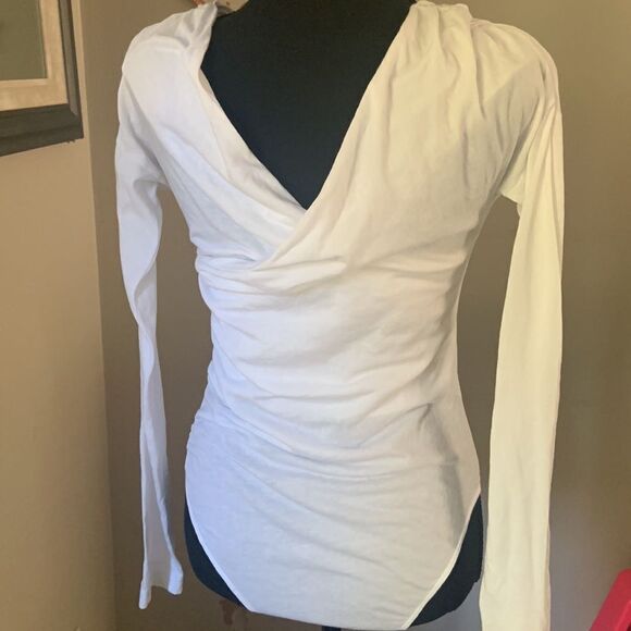 NWOT Abound white bodysuit size S - Picture 9 of 10